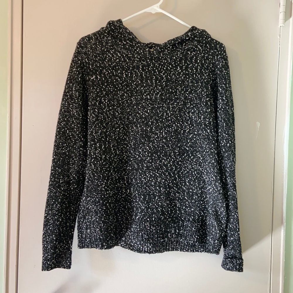 Sweater with a hood